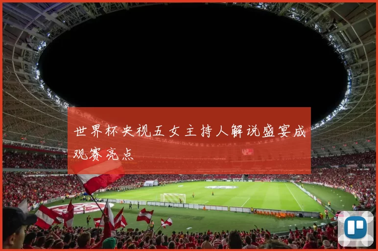 世界杯央视五女主持人解说盛宴成观赛亮点